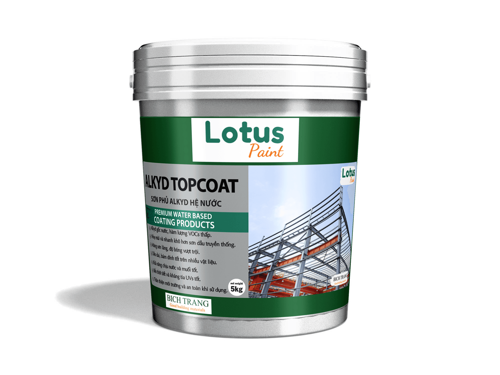 SƠN PHỦ KIM LOẠI HỆ NƯỚC